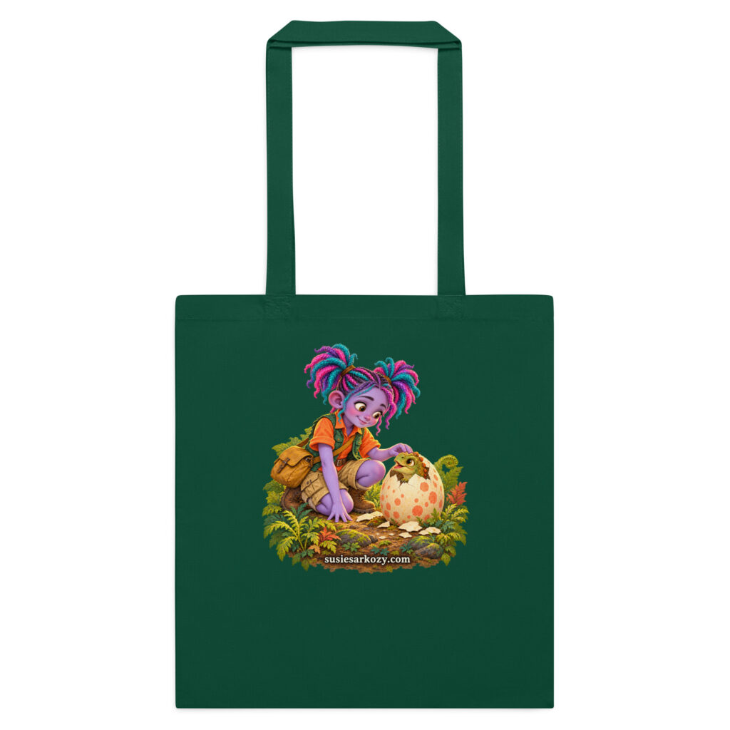 Cotton color tote bag
