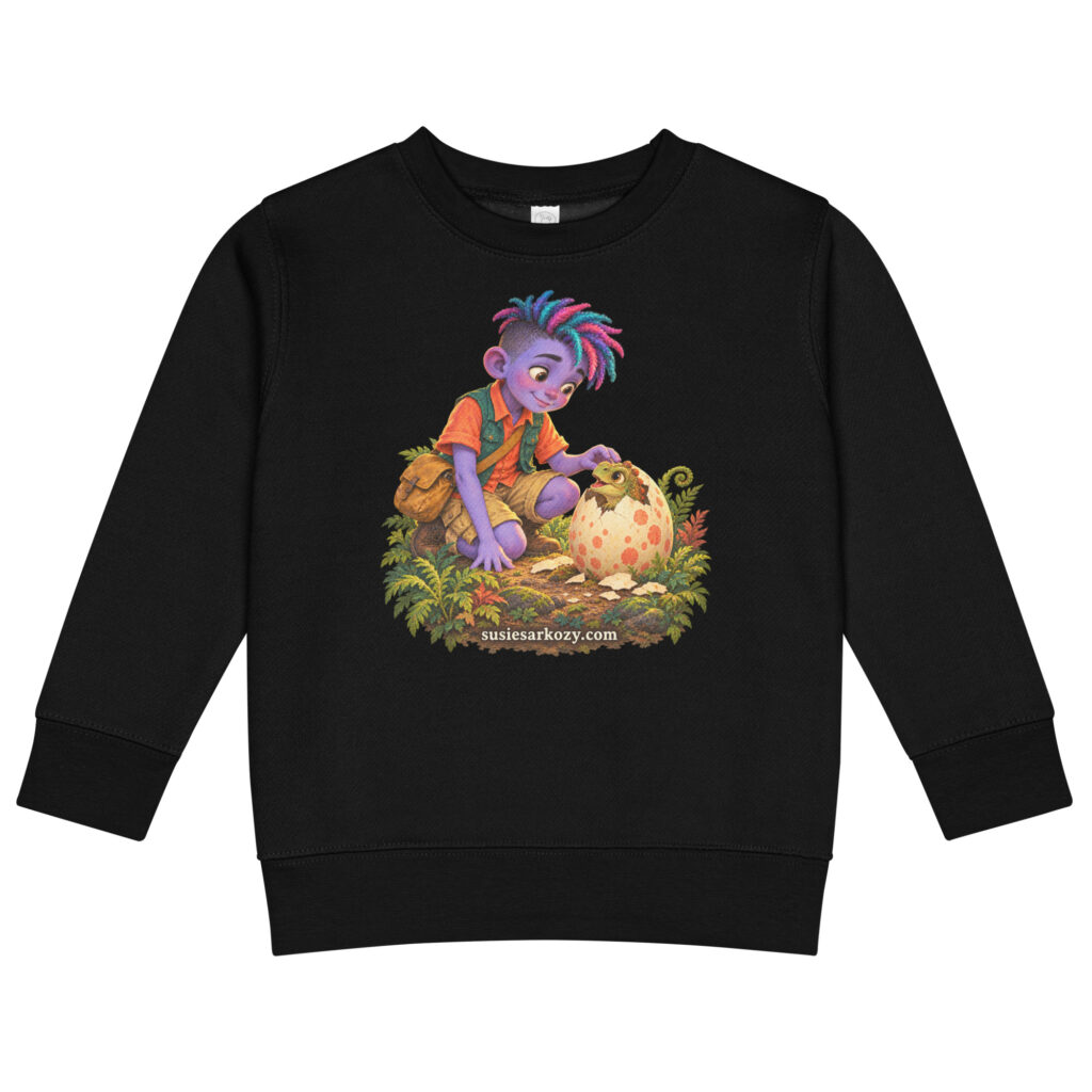 Kids crew neck sweatshirt