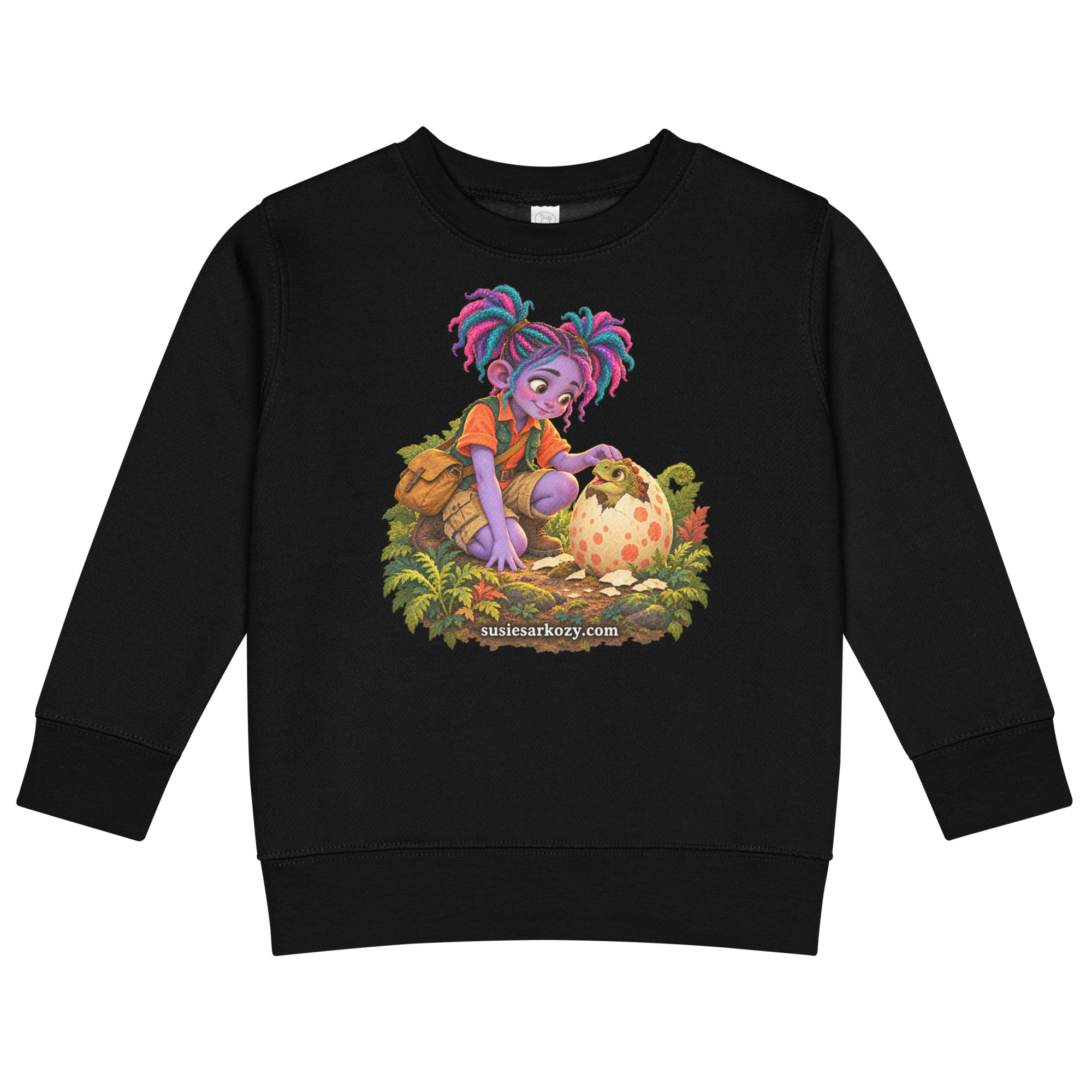Kids crew neck sweatshirt - Image 2