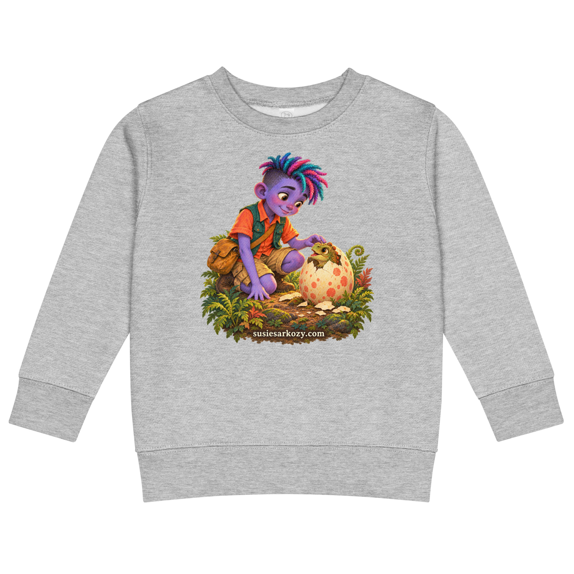 Kids crew neck sweatshirt - Image 5