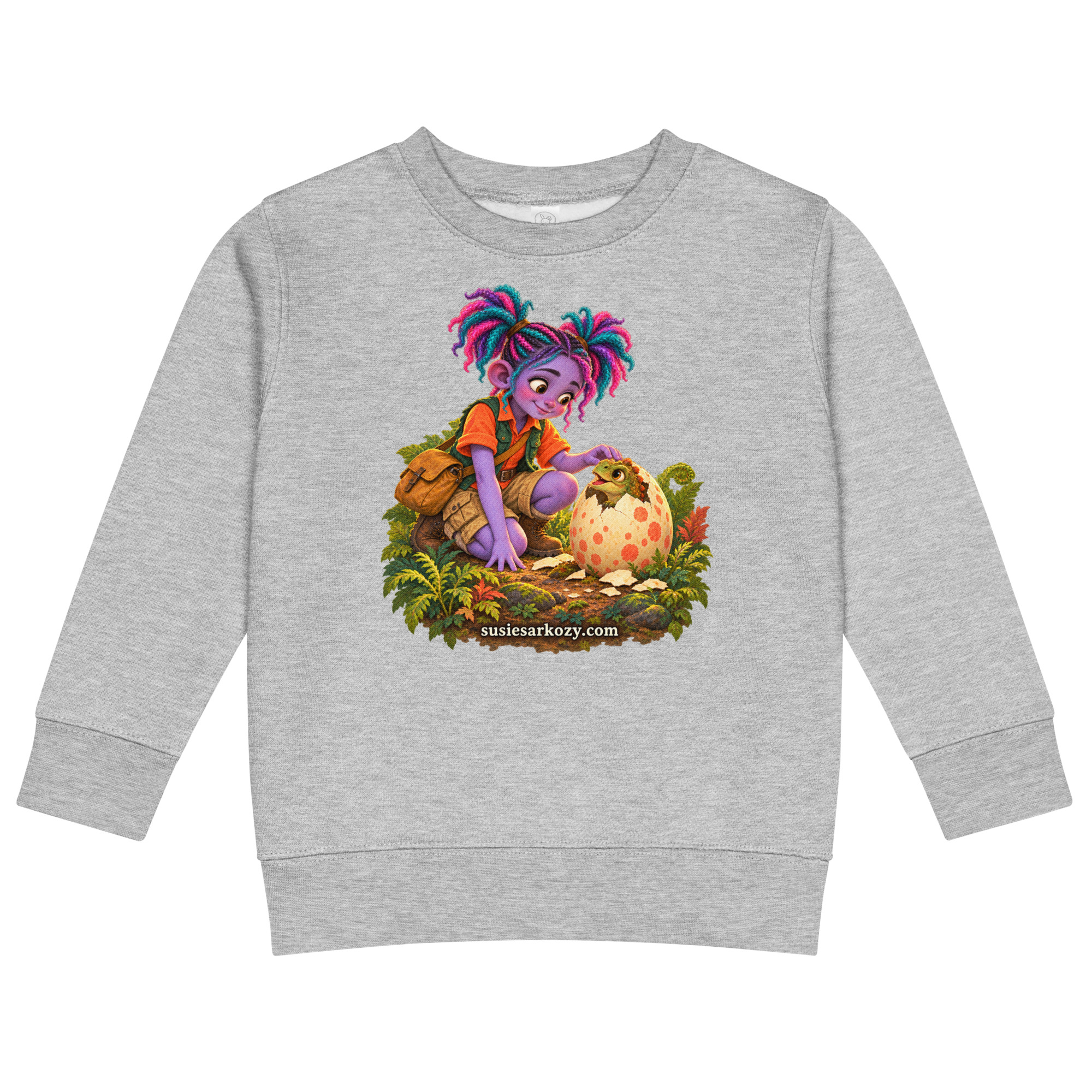 Kids crew neck sweatshirt - Image 6