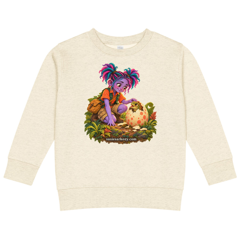 Kids crew neck sweatshirt