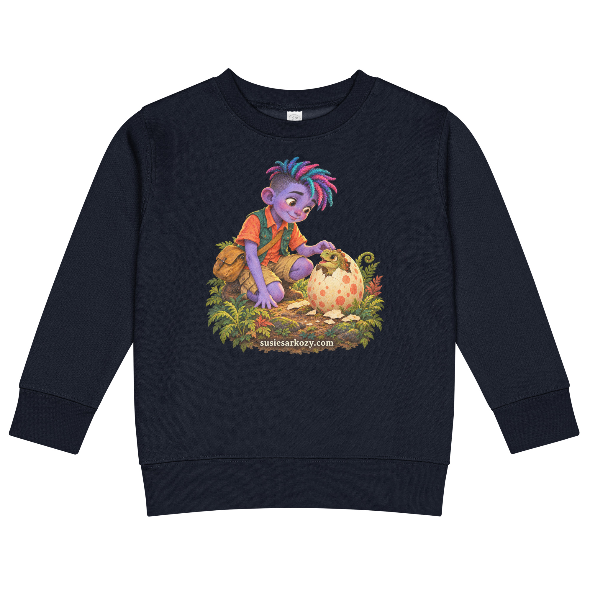 Kids crew neck sweatshirt - Image 2