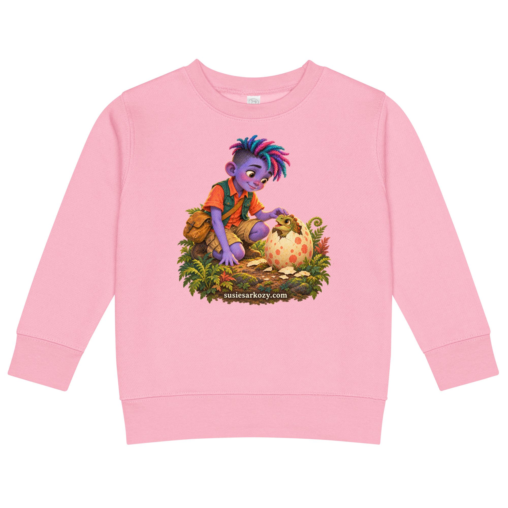 Kids crew neck sweatshirt - Image 4