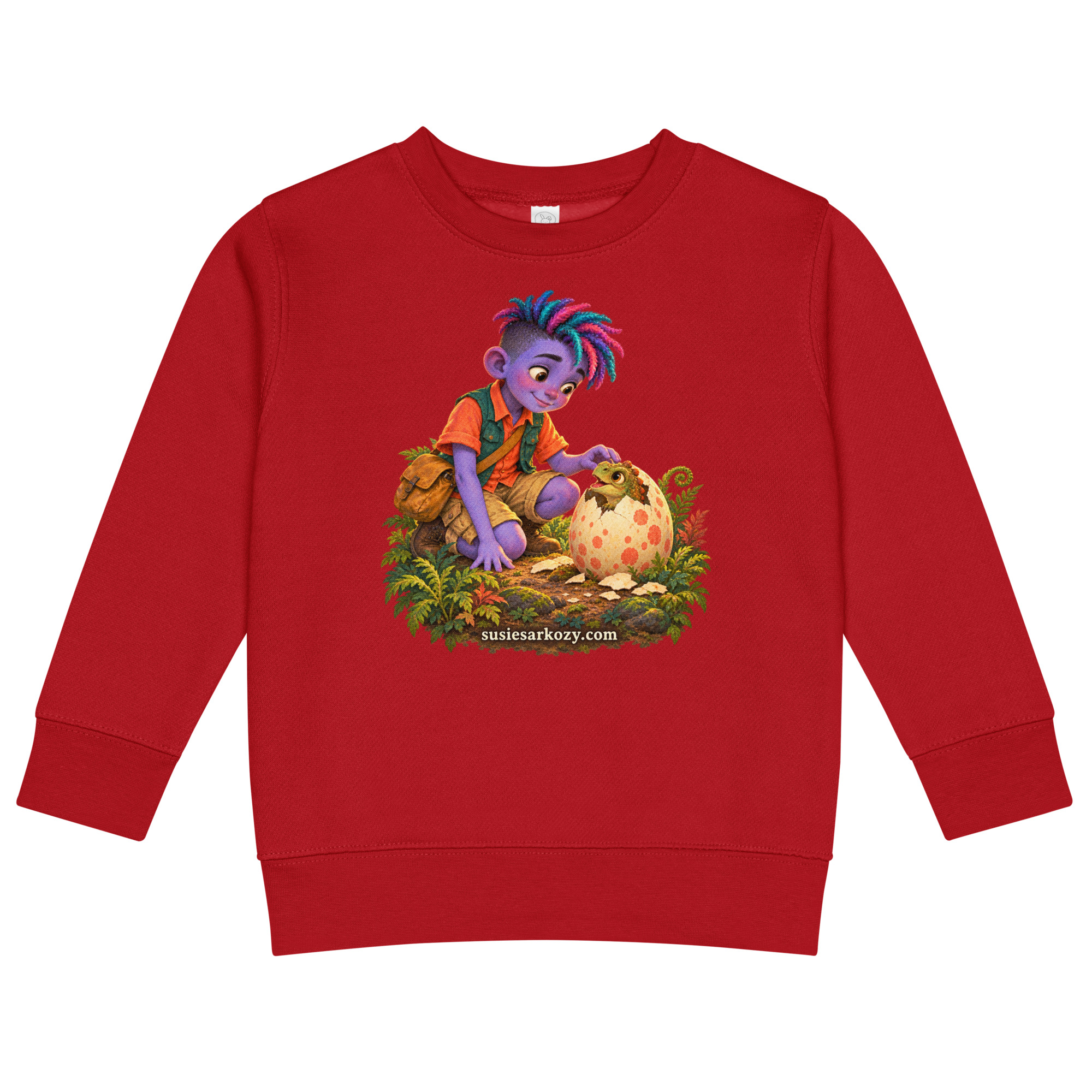 Kids crew neck sweatshirt - Image 3