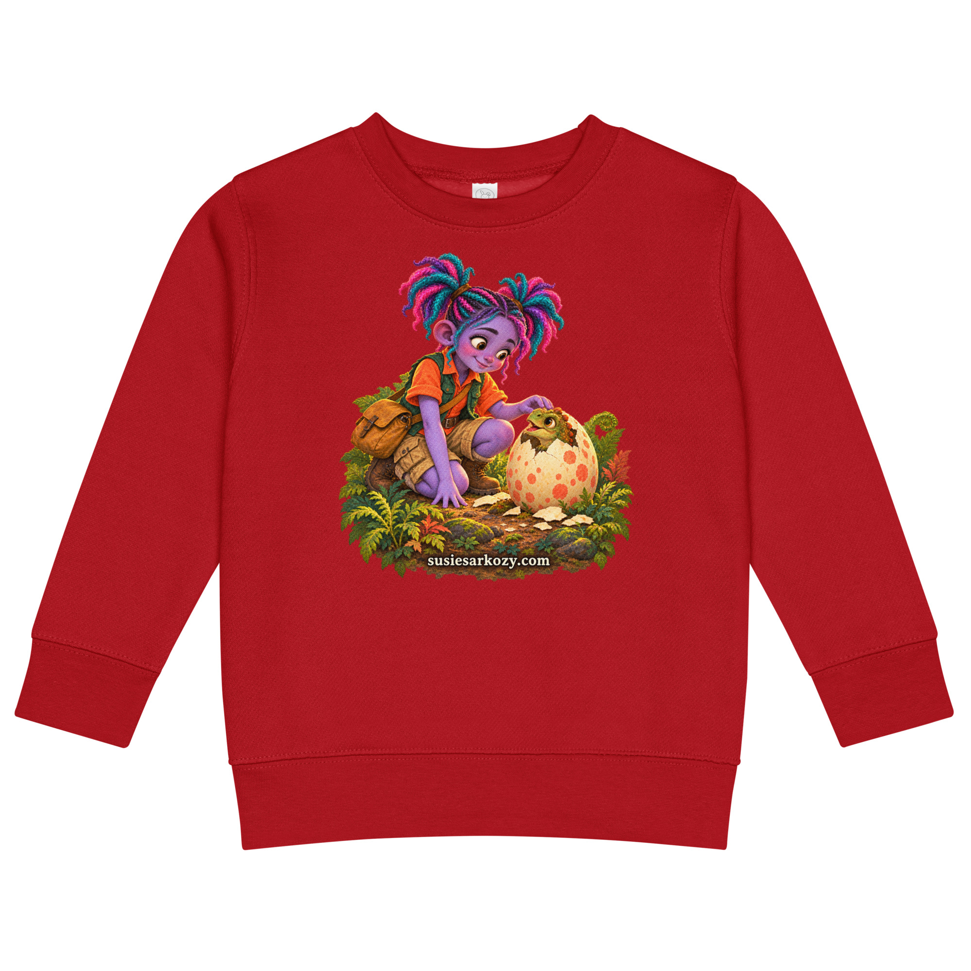 Kids crew neck sweatshirt - Image 4