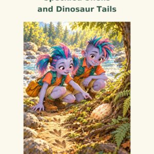 Book cover featuring Zumi and Ziko, the two Wanderlings