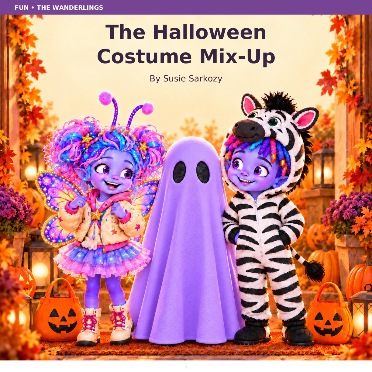 The Halloween Costume Mix-Up book, page 1